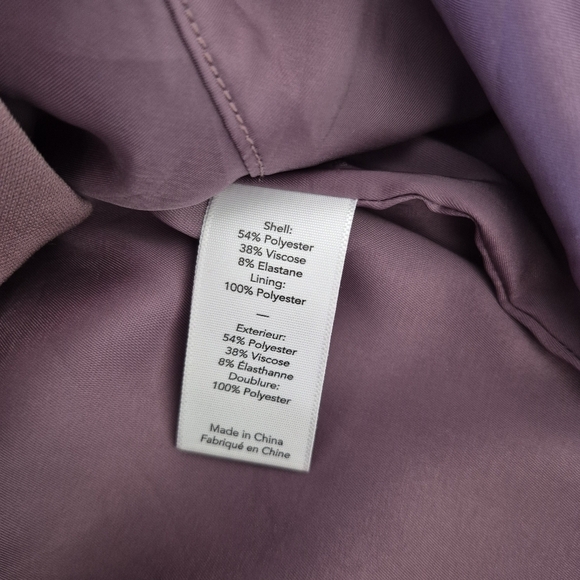 Elizabeth and James Women’s Mauve Asymmetrical Cocktail Dress – Size 10 - Picture 5 of 5